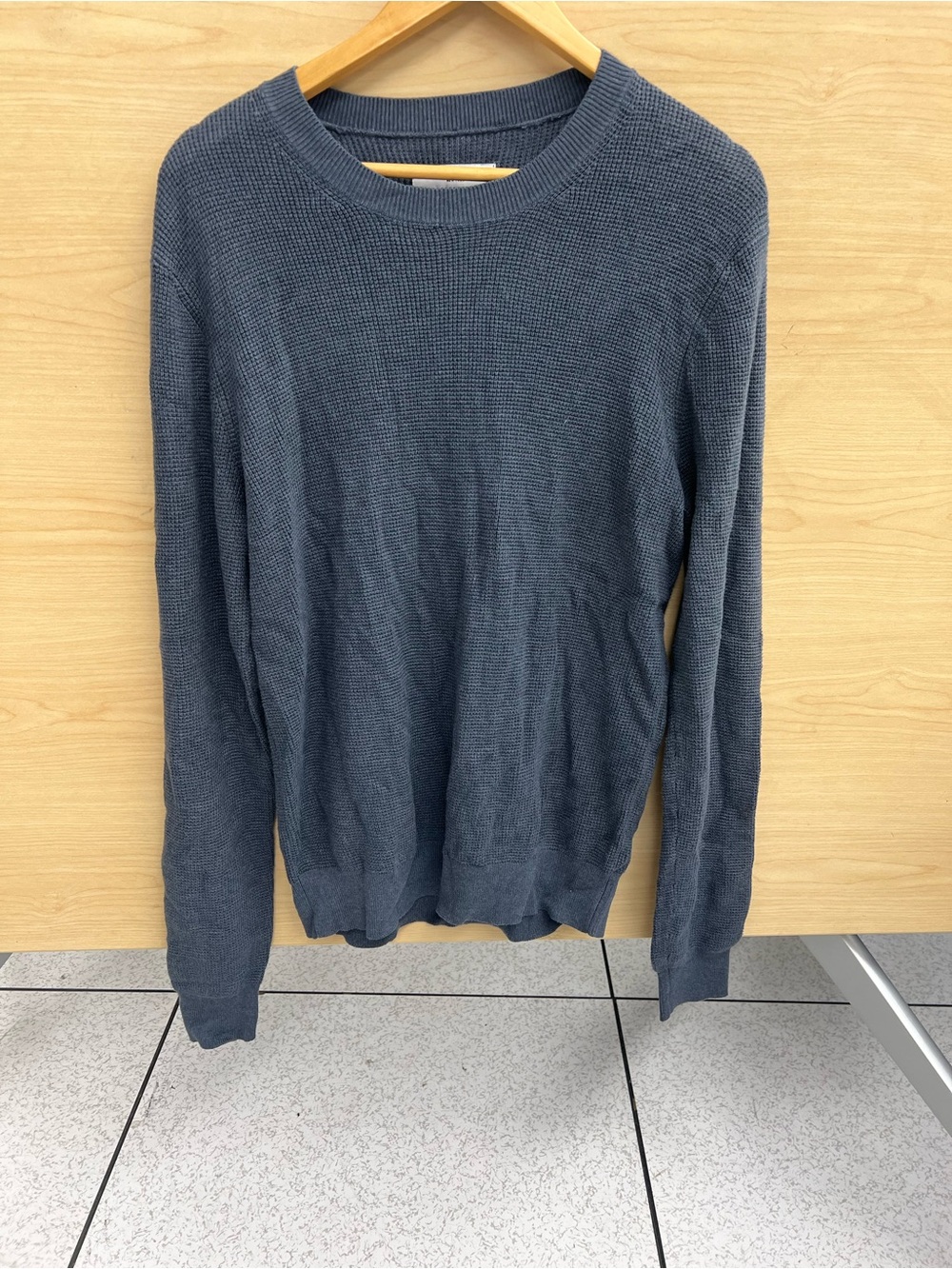 Kenneth Cole Men's Crewneck Sweater in Slate Blue